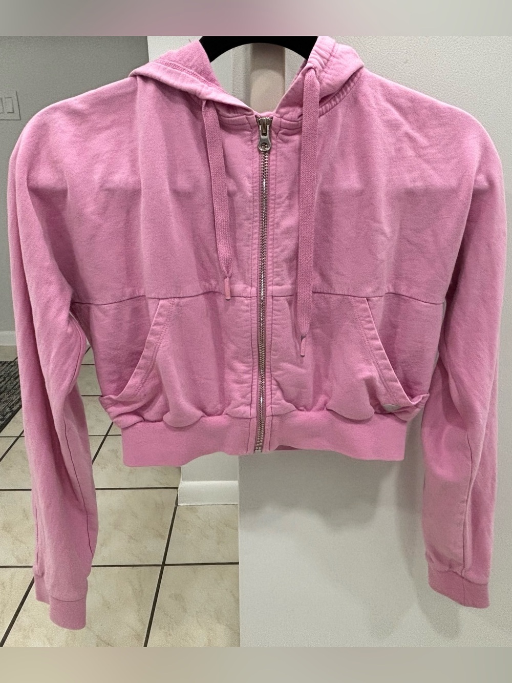 Tiger Mist Pink Cropped Jacket